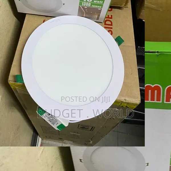 18W Recessed LED Panel Downlight for Gypsum Ceilings - 1