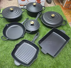 Chombo Kipya cha Kupikia cha Enamel Cast Iron chenye Matumizi Mengi