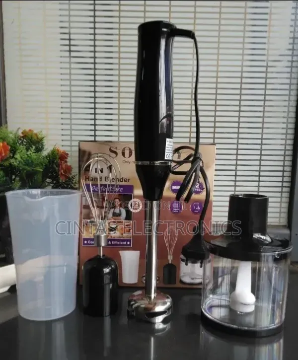 Sokany 4-in-1 Multifunction Hand Blender - 1