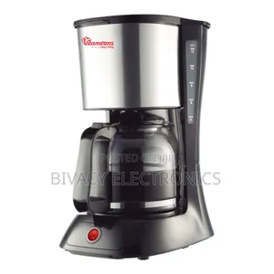 Ramtons RM/193 Coffee Maker - 1.5L - Nyeusi (Mwaka 1 wa Dhamana)