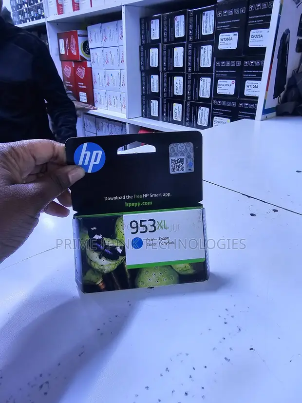 HP 953 Cyan Ink Cartridge - 1