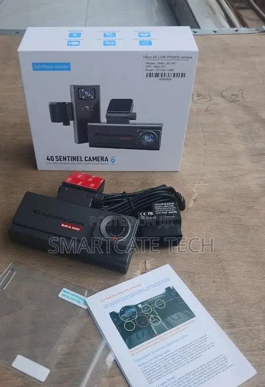 4G Dual Lens Dash Cam - Smart Car Security & GPS - 1
