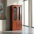 Wooden Office Storage Cabinet - 2 Door - 3