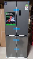 Syinix 421L Glass Four-Door Refrigerator - 2