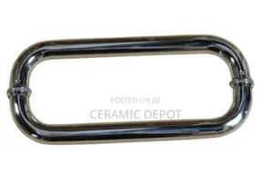 Stainless Steel Glass Door Handle 25x300x275mm