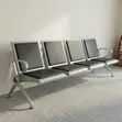 Heavy Duty Airport Waiting Bench - Black - 3