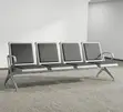 Heavy Duty Airport Waiting Bench - Black - 5