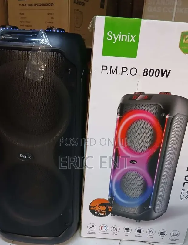 Syinix Powerful Bass Boom SYNDJ280TWD Wireless Microphone - 1