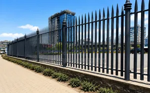 Heavy-Duty Steel Palisade Fencing - Anti-Climb
