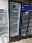 Unique Black Soda Display Refrigerator - 1