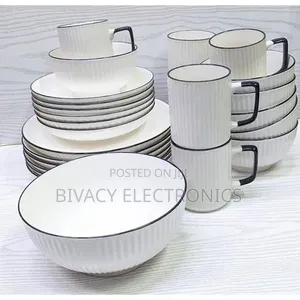 Japanese Dinner Set - 24 Pieces