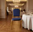 Blue Banquet Conference Armless Chair - 5