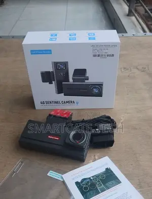 4G Dual Lens Car Camera with GPS Tracking
