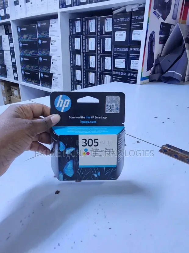 HP 305 Tri-Color Ink Cartridge - 1