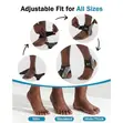 Open Heel Stability Ankle Brace - 2