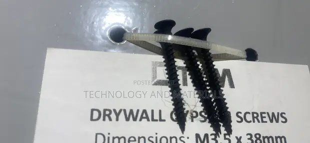 Drywall Gypsum Screws M3.5 x 38mm - 1