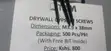 Drywall Gypsum Screws M3.5 x 38mm - 2