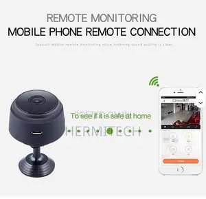 A9 Mini Hidden CCTV Camera with SD Card Slot, Audio, Night Vision