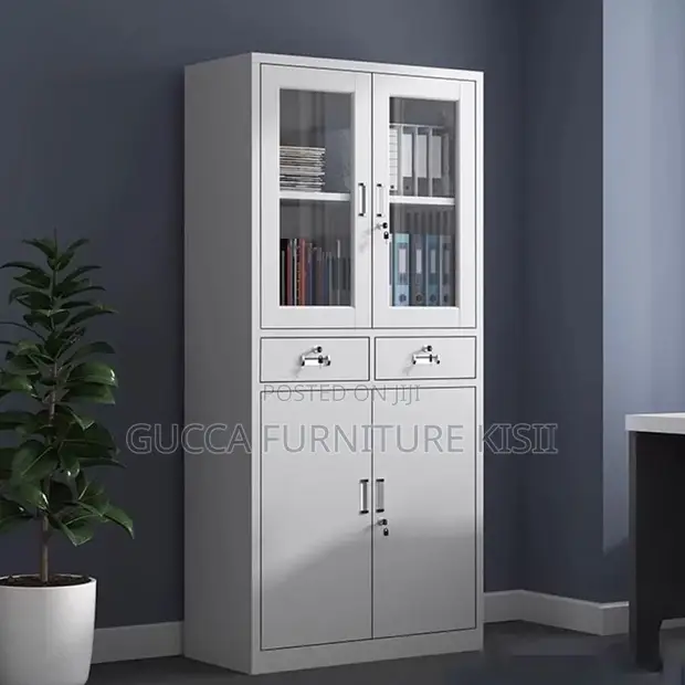 Lockable Metallic Filing Cabinet with 2 Drawers - 1