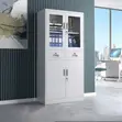 Lockable Metallic Filing Cabinet with 2 Drawers - 4