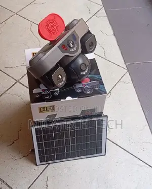 Solar Powered 4G Triple Lens CCTV Camera with Siren