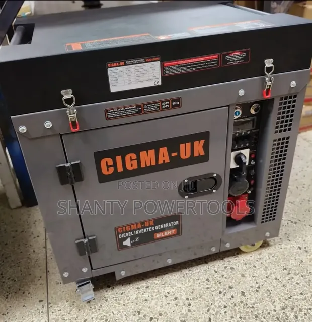 CIGMA-UK Silent Diesel Inverter Generator KMDi3000i - 1
