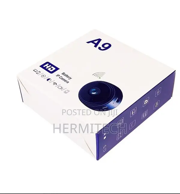 A9 Mini Hidden CCTV Camera with SD Card, Audio & Night Vision - 1