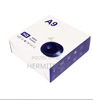 A9 Mini Hidden CCTV Camera with SD Card, Audio & Night Vision