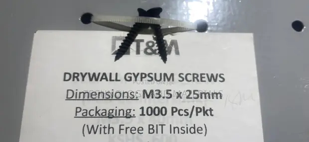 Drywall Gypsum Screws M3.5x25mm - 1