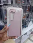 Pink Samsung Galaxy Z Fold6 Slim Cover with S Pen Slot - 2