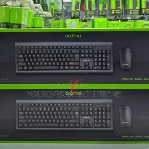Oraimo TypeEase OF-KK210N 2.4G Wireless Keyboard & Mouse Kit - 1