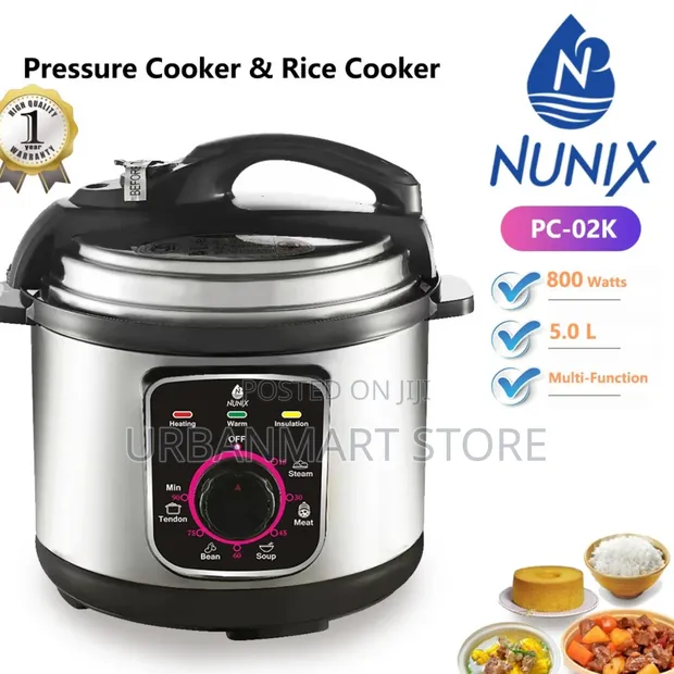 Nunix PC-02K Electric Pressure Cooker - 1