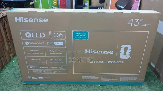Hisense 43" QLED 4K Smart TV (43Q6QKEN) - 1