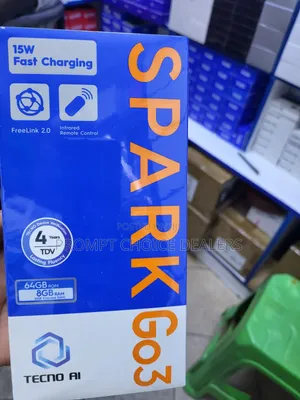 New Tecno Spark Go 3 64GB Black