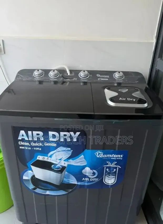 10KG Ramtons Twin Tub Washing Machine - 1