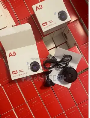 A9 Mini Hidden CCTV Camera with SD Card, Audio, Night Vision