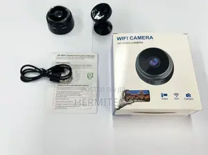 A9 Mini Hidden CCTV Camera with SD Card Slot, Audio, Night Vision
