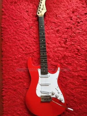 Gojantita Electric Guitar - Black & Red