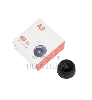 A9 Mini Hidden CCTV Camera with SD Card Slot, Night Vision & Audio
