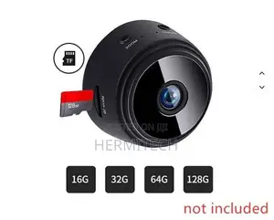 A9 Mini Hidden CCTV Camera with Audio, SD Card, Night Vision