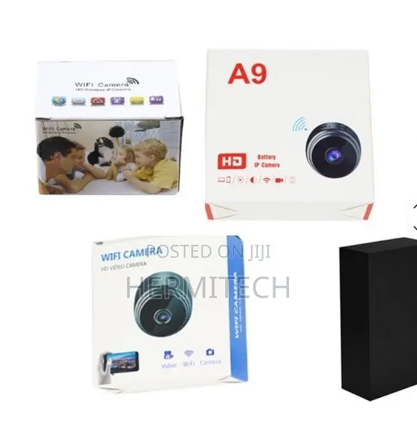 A9 Mini Hidden CCTV Camera with Audio, SD Card Storage, Night Vision - 1