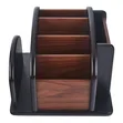 Wooden Rotating Desktop Organizer & Remote Caddy - 2