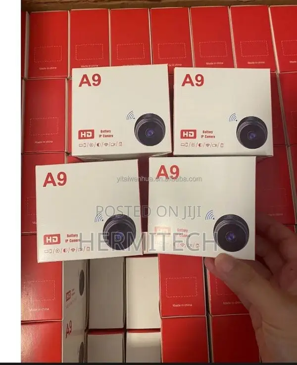 A9 Mini Hidden CCTV Camera with SD Card Slot, Night Vision & Audio - 1