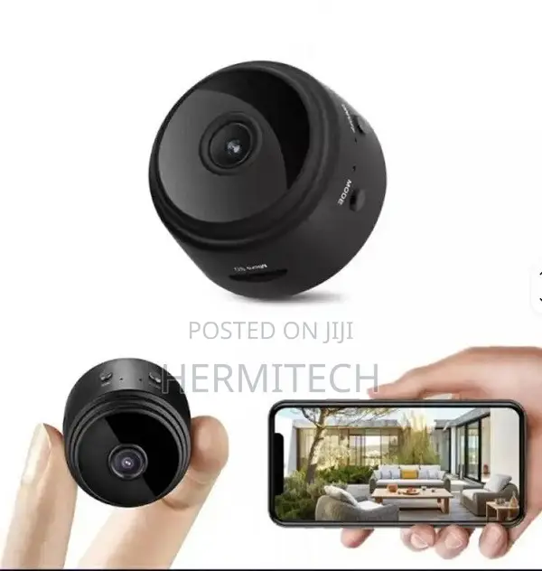 A9 Mini Hidden CCTV with SD Card, Night Vision, Audio - 1
