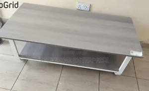 Modern Executive MDF Coffee Table - Grey Top