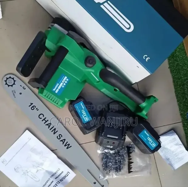 New Cordless 16" Chainsaw - 1