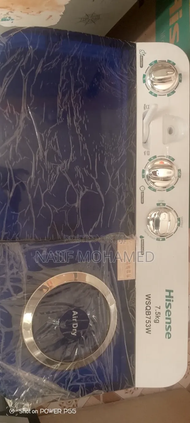 Hisense 7.5KG Twin Tub Washing Machine - Refurbished - 1