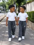 Classic Boys Clothing Set - Trousers + T-Shirt - 3
