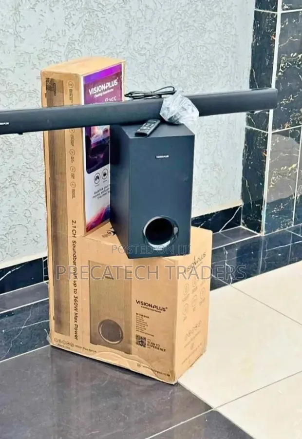 Vision Plus 360W Soundbar - Powerful Home Theatre Sound - 1