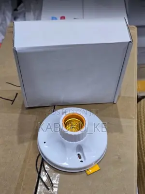 Mini Spy Camera Bulb Holder WiFi Enabled CCTV